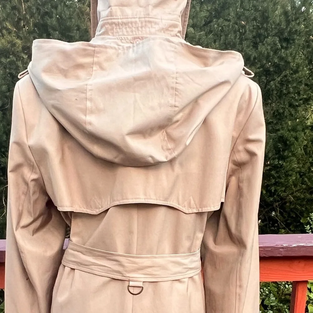 ❤️🔥LAUREN RALPH ❤️🔥LAUREN BEIGE TRENCH COAT SIZE X-LARGE - Picture 12 of 16